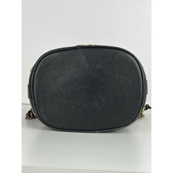 Chanel Vintage Black Caviar Drawstring Shoulder Bucket Bag - Picture 8 of 16